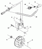 Shindaiwa C230 - String Trimmer / Brush Cutter, S/N: 36005611 - 36009050 Spareparts Flywheel / Ignition Coil