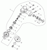 Shindaiwa C35 - String Trimmer / Brush Cutter, S/N: 9014161 - 9099999 Listas de piezas de repuesto y dibujos Gear Case
