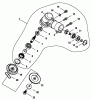 Shindaiwa C35LA - String Trimmer / Brush Cutter, S/N: 9015641 - 9017140 Spareparts Gear Case