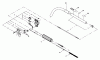Shindaiwa F195S - String Trimmer Ersatzteile Outer Tube, Throttle