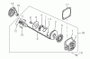 Shindaiwa R40FT - String Trimmer / Brush Cutter Listas de piezas de repuesto y dibujos Starter