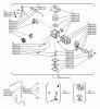 Shindaiwa T20 - String Trimmer Listas de piezas de repuesto y dibujos Throttle Adjustment