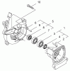 Shindaiwa T230XR EMC - String Trimmer, S/N: 9013195 - 9095664 Listas de piezas de repuesto y dibujos Crankcase / Engine Cover / Fan Cover #1