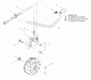Shindaiwa T231/T231B - String Trimmer Listas de piezas de repuesto y dibujos Flywheel, Ignition