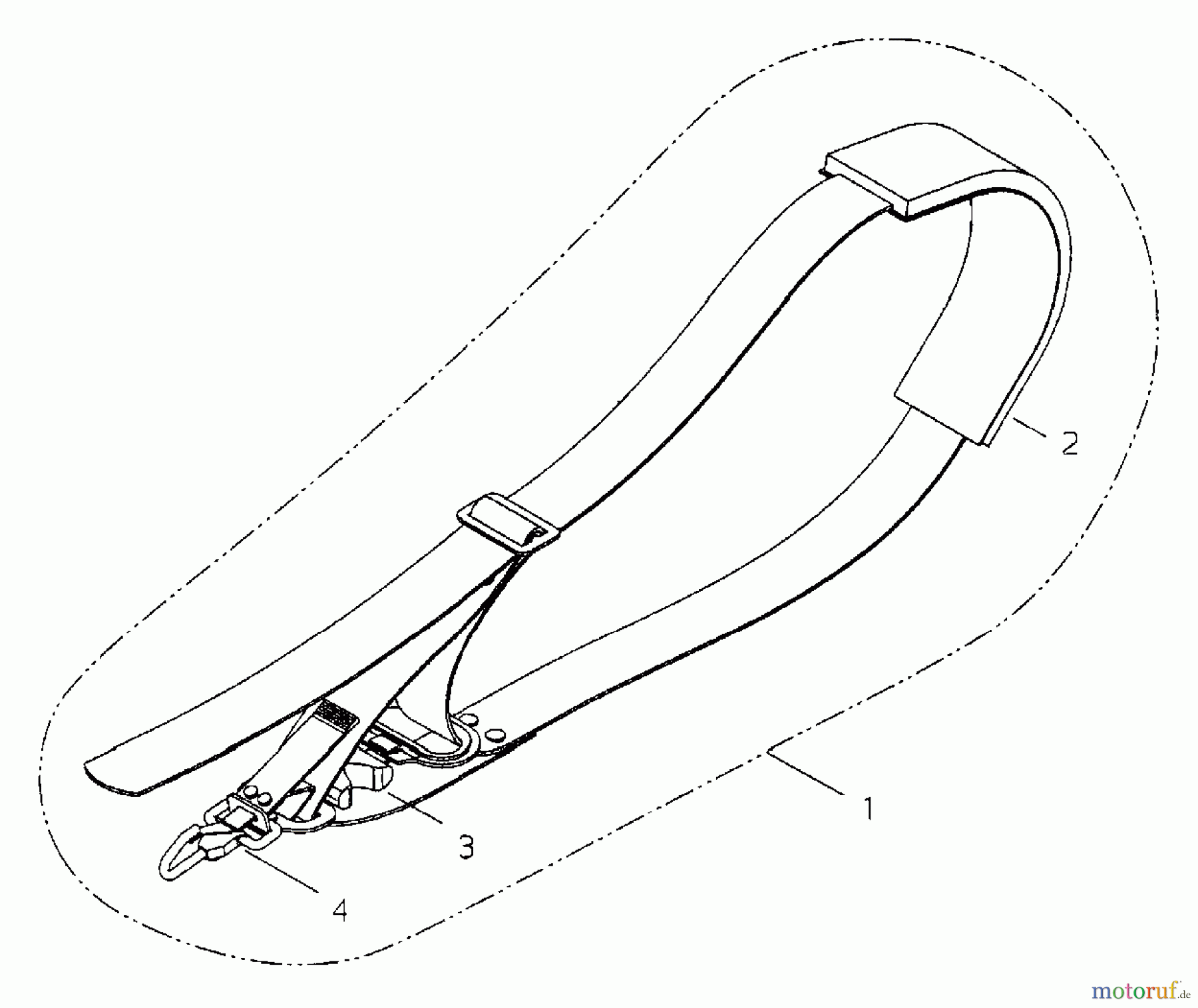  Shindaiwa Trimmer, Faden / Bürste T231X - Shindaiwa String Trimmer Harness