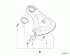 Shindaiwa T235 - String Trimmer, Listas de piezas de repuesto y dibujos Debris Shield - Plastic