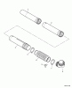Shindaiwa EB633RT - Back Pack Blower, S/N: P02511001001 - P02511999999 Spareparts Blower Tubes