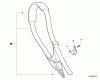 Shindaiwa T242X - String Trimmer, S/N: T20213001001 - T20213999999 Listas de piezas de repuesto y dibujos Shoulder Strap