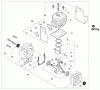 Shindaiwa EB633RT - Back Pack Blower, Listas de piezas de repuesto y dibujos Engine