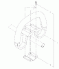 Shindaiwa T3410 - String Trimmer Listas de piezas de repuesto y dibujos Handle