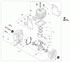 Shindaiwa EB633RT - Back Pack Blower, Listas de piezas de repuesto y dibujos Engine
