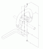 Shindaiwa T3410X - String Trimmer Listas de piezas de repuesto y dibujos Handle