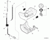 Shindaiwa PS344 - Power Broom, S/N: T15513001001 - T15513999999 Listas de piezas de repuesto y dibujos Fuel System