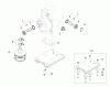 Shindaiwa GP344 - Water Pump, S/N: T16113001001 - T16113999999 Listas de piezas de repuesto y dibujos Hose Coupling / Pump Base