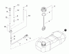 Shindaiwa EB802 - Back Pack Blower, Listas de piezas de repuesto y dibujos Fuel System S/N T13512002489 - T13512999999