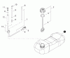 Shindaiwa EB802RT - Back Pack Blower, Listas de piezas de repuesto y dibujos Fuel System S/N T13812001001 - T13812005842