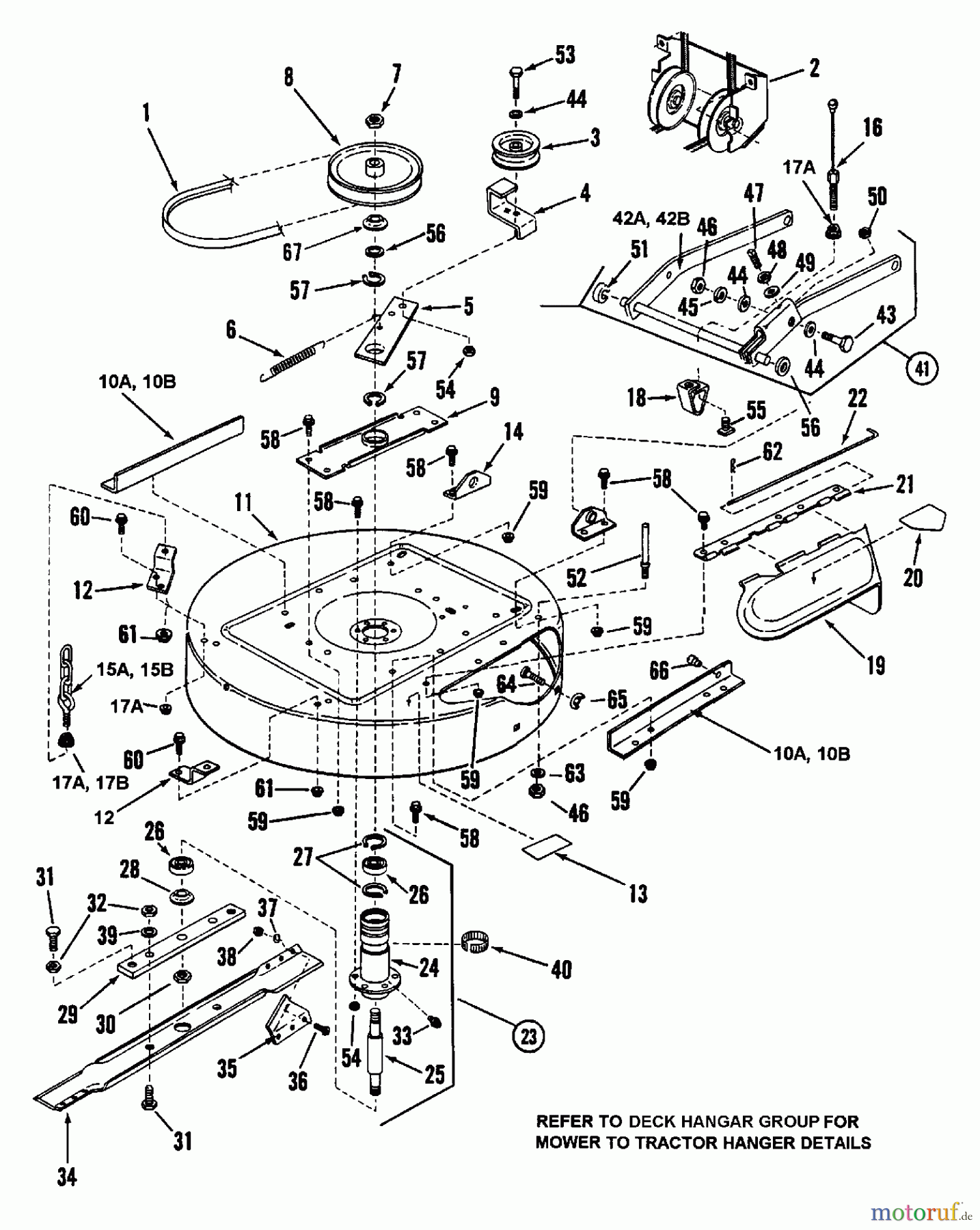 Snapper Rasen- und Gartentraktoren LT16001 - Snapper 16 HP Lawn Tractor, Disc Drive, Series 1 33