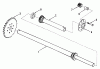 Snapper LT16001 - 16 HP Lawn Tractor, Disc Drive, Series 1 Listas de piezas de repuesto y dibujos Rear Axle-Differential
