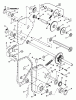 Snapper LT16001 - 16 HP Lawn Tractor, Disc Drive, Series 1 Listas de piezas de repuesto y dibujos Transmission Assembly Parts
