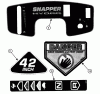 Snapper LT160H42FBV - 42" Lawn Tractor, 16 HP, Hydro Drive, Series F Listas de piezas de repuesto y dibujos Decals (Part 2)