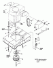 Snapper WLT160H42GBV (84658) - 42" Lawn Tractor, 16 HP, Hydro Drive, Series G Listas de piezas de repuesto y dibujos Engine Components