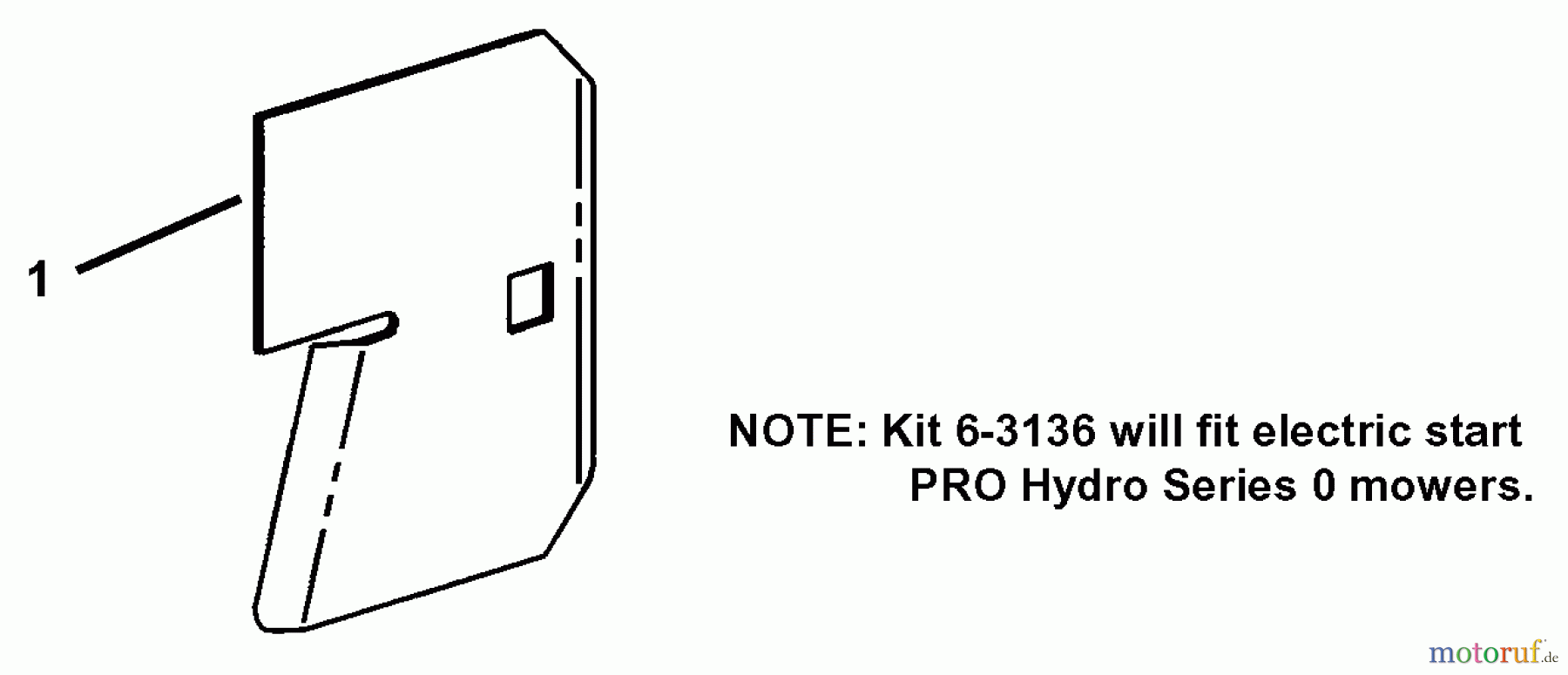 Snapper Zubehör. Rasenmäher 7063136 - Snapper Shift Arm Extension Kit Shift Arm Extension