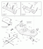 Snapper 1695773 - 46" Rotary Mower Deck Listas de piezas de repuesto y dibujos 46" & 52" Mower Deck - Height Adjustment Group