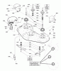 Snapper 1695774 - 52" Rotary Mower, (Export) Listas de piezas de repuesto y dibujos 46" & 52" Mower Deck - Housing, Arbor & Blades Group
