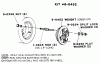 Snapper 1600A (80124) - 16 HP Garden Tractor, Gear Drive, MF Series Listas de piezas de repuesto y dibujos Rear Wheel Weights - Accessory