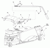 Snapper ELT2240RD (2690785) - 40" Lawn Tractor, 22 HP Hydro Drive, Rear Discharge (Export) Listas de piezas de repuesto y dibujos Mulching Flap Group
