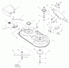 Snapper ELT18538 (2690796) - Listas de piezas de repuesto y dibujos 38" Mower Deck - Housing, Arbors & Blades Group