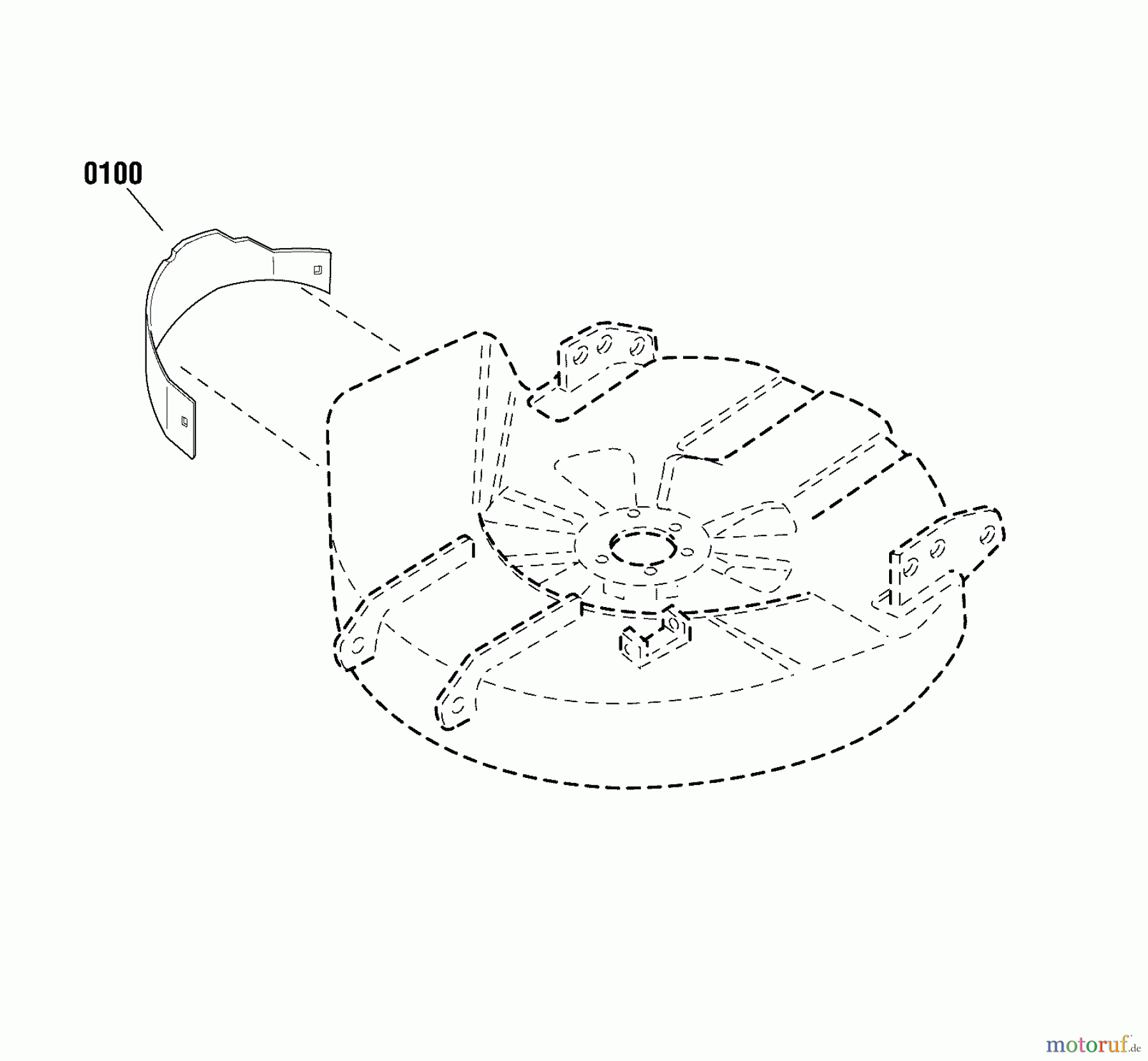 Snapper Zubehör. Rasenmäher 1709282 - Snapper Discharge Cover Plate, 30