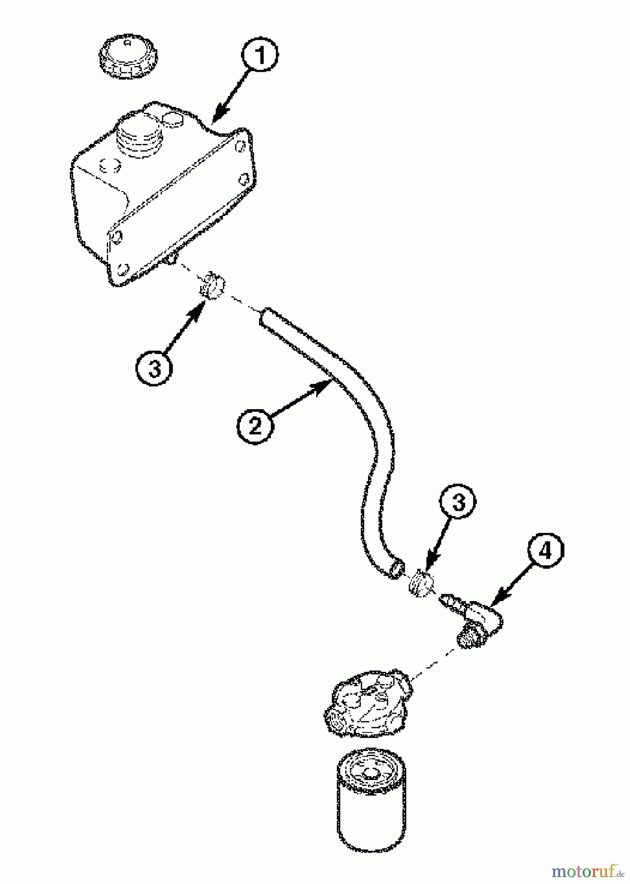 Snapper Zubehör. Rasenmäher 5061257 - Snapper ZT Hydraulic Tank Replacement Kit HYDRAULIC TANK REPLACEMENT KIT