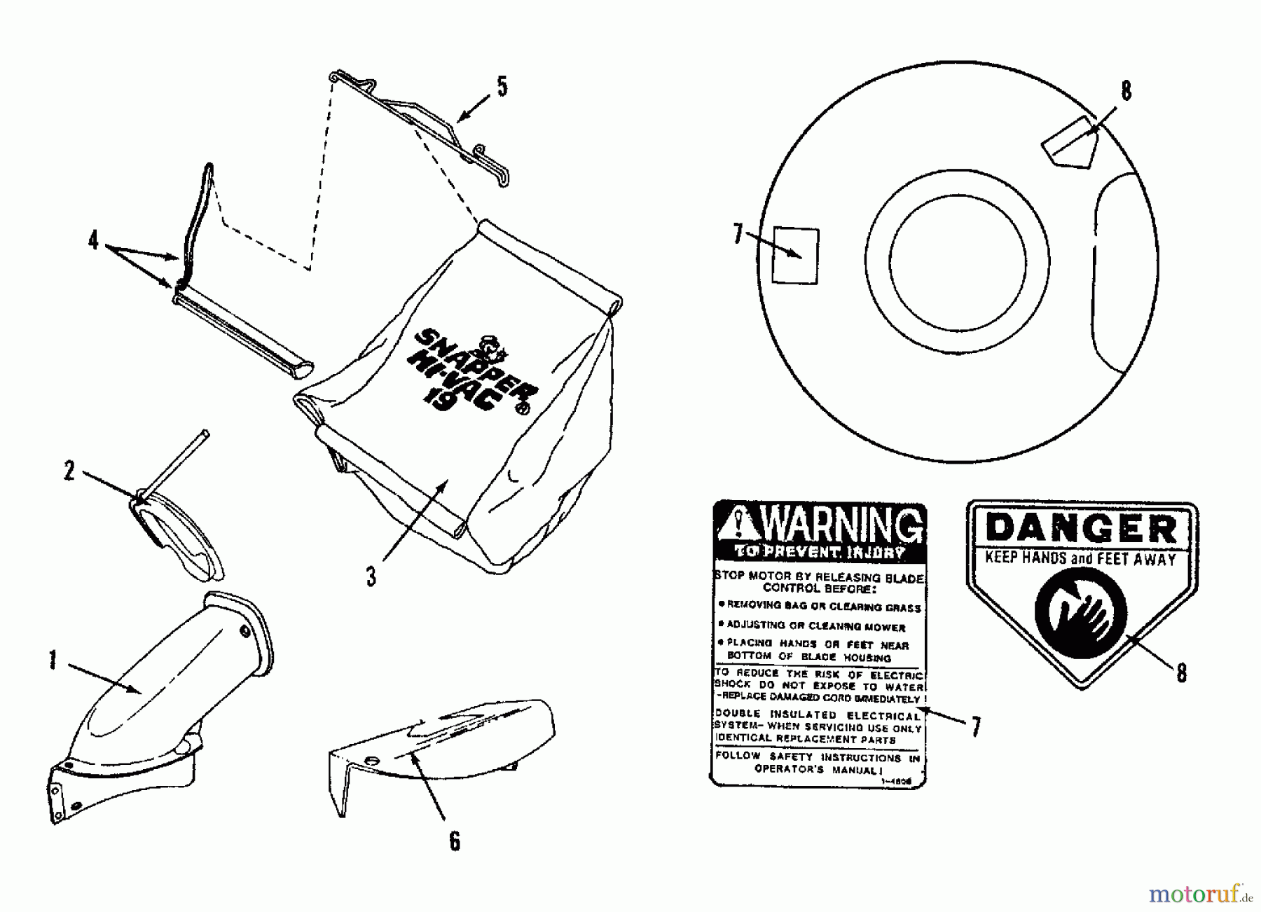  Snapper Rasenmäher 19E01 (82446) - Snapper 19