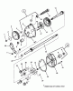 Snapper CP215519HV (7800038) - 21" Walk-Behind Mower, 5.5 HP, Steel Deck, Series 19 Listas de piezas de repuesto y dibujos TRANSMISSION - DIFFERENTIAL