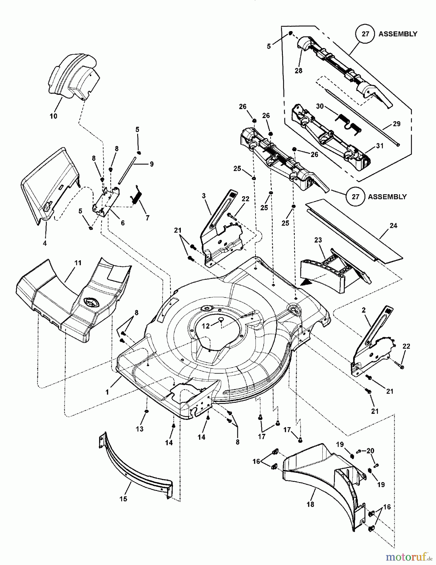  Snapper Rasenmäher SPV22725HW (7800831) - Snapper 22