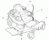Snapper 355ZB2444 (5900681) - 44" Zero-Turn Mower, ZTR 355Z Series Ricambi Decal Group - Brand & Model