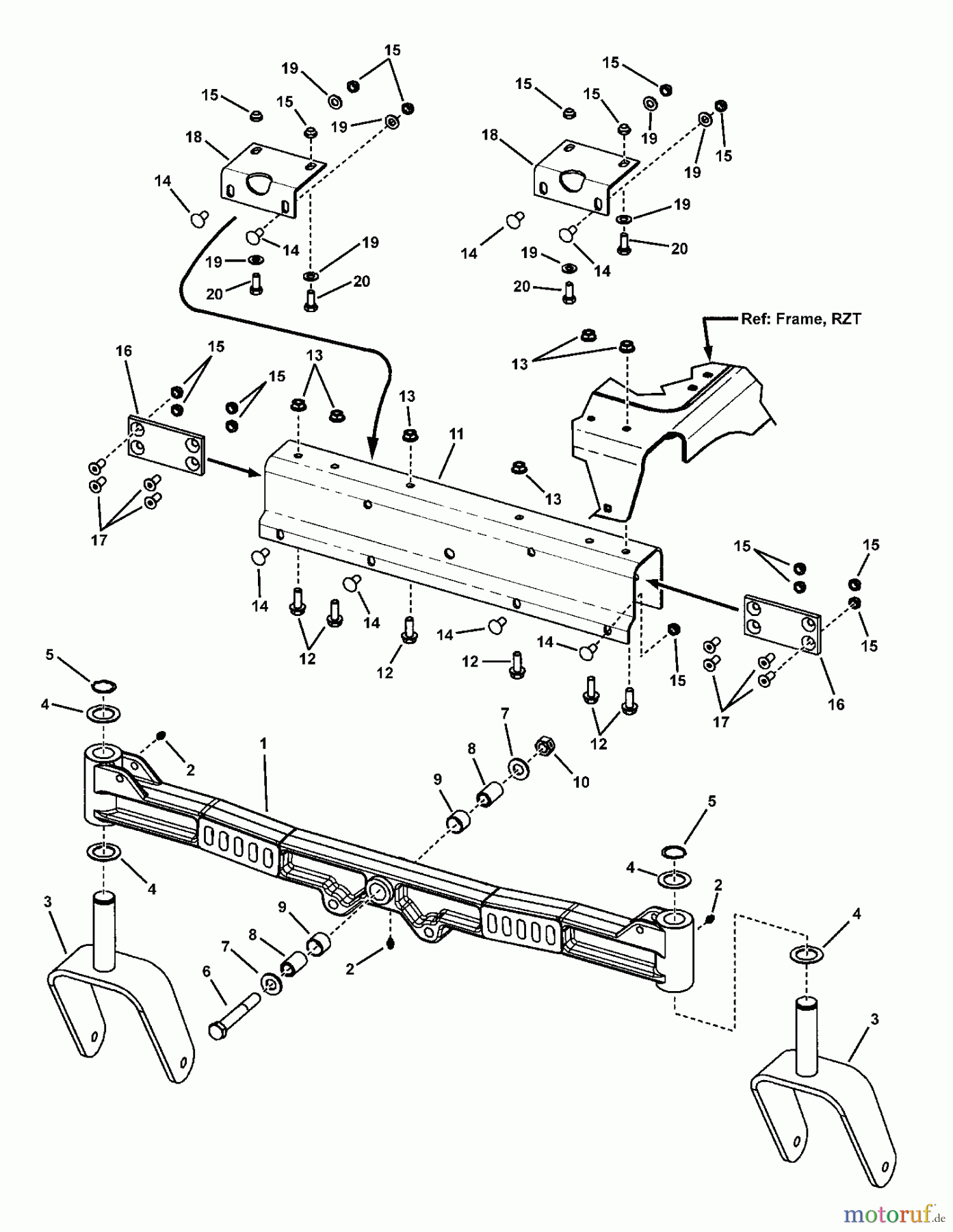  Snapper Nullwendekreismäher, Zero-Turn RZT22501BVE2 (7800153) - Snapper 50