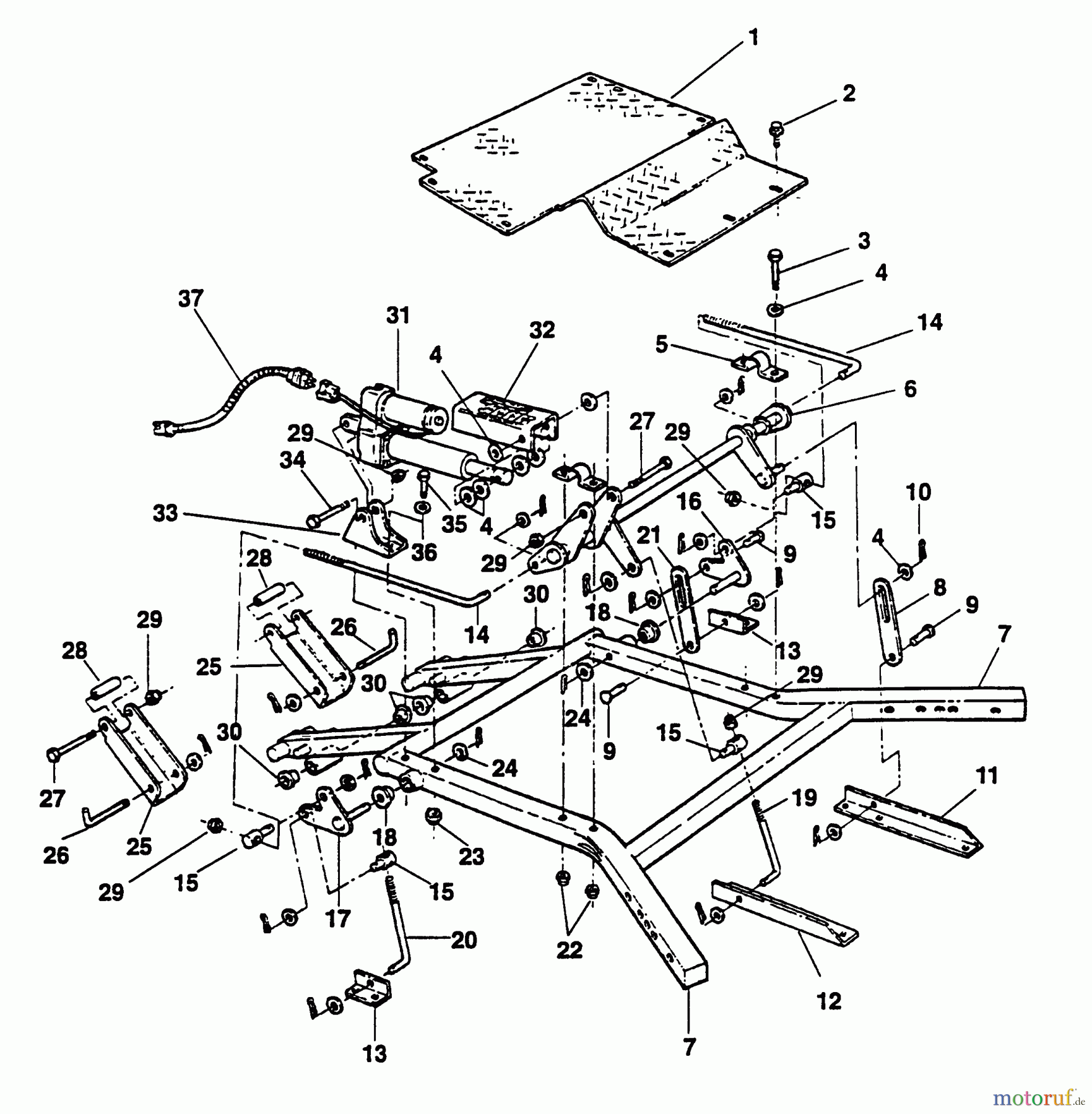  Snapper Nullwendekreismäher, Zero-Turn ZF2500KH (84409) - Snapper 25 HP Zero-Turn Mower, Out Front, Z-Rider Series 0 73