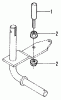 Snapper 7080560 - 38" Snowthrower (1 Piece. Frame LT) Listas de piezas de repuesto y dibujos Steering Stop Components