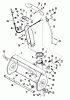 Snapper 7082809 - 44" Snowthrower Attachment (GT/HYT/YTH) Listas de piezas de repuesto y dibujos Blower & Discharge (Front)