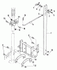 Snapper 7082809 - 44" Snowthrower Attachment (GT/HYT/YTH) Listas de piezas de repuesto y dibujos Lift Components