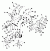 Snapper 7082809 - 44" Snowthrower Attachment (GT/HYT/YTH) Listas de piezas de repuesto y dibujos Mounting Assembly & Drive