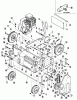 Snapper PR5001 - 17" Power Rake, Series 1, 5 HP Listas de piezas de repuesto y dibujos Main Deck Assembly