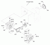 Snapper H924RX (1696008) - 24" Snowthrower, 9 HP, Two Stage Intermediate Listas de piezas de repuesto y dibujos Auger Drive Group