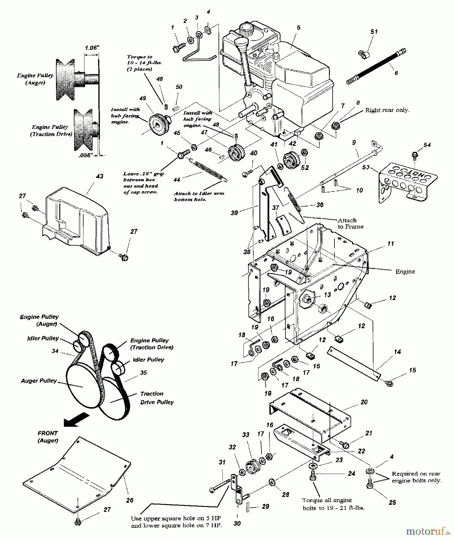  Snapper Schneefräsen I5225 (85665) - Snapper 22