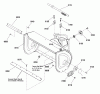 Snapper L1730EX (1696012) - 30" Snowthrower, 16.5 HP, Large Frame Listas de piezas de repuesto y dibujos Auger Housing Group