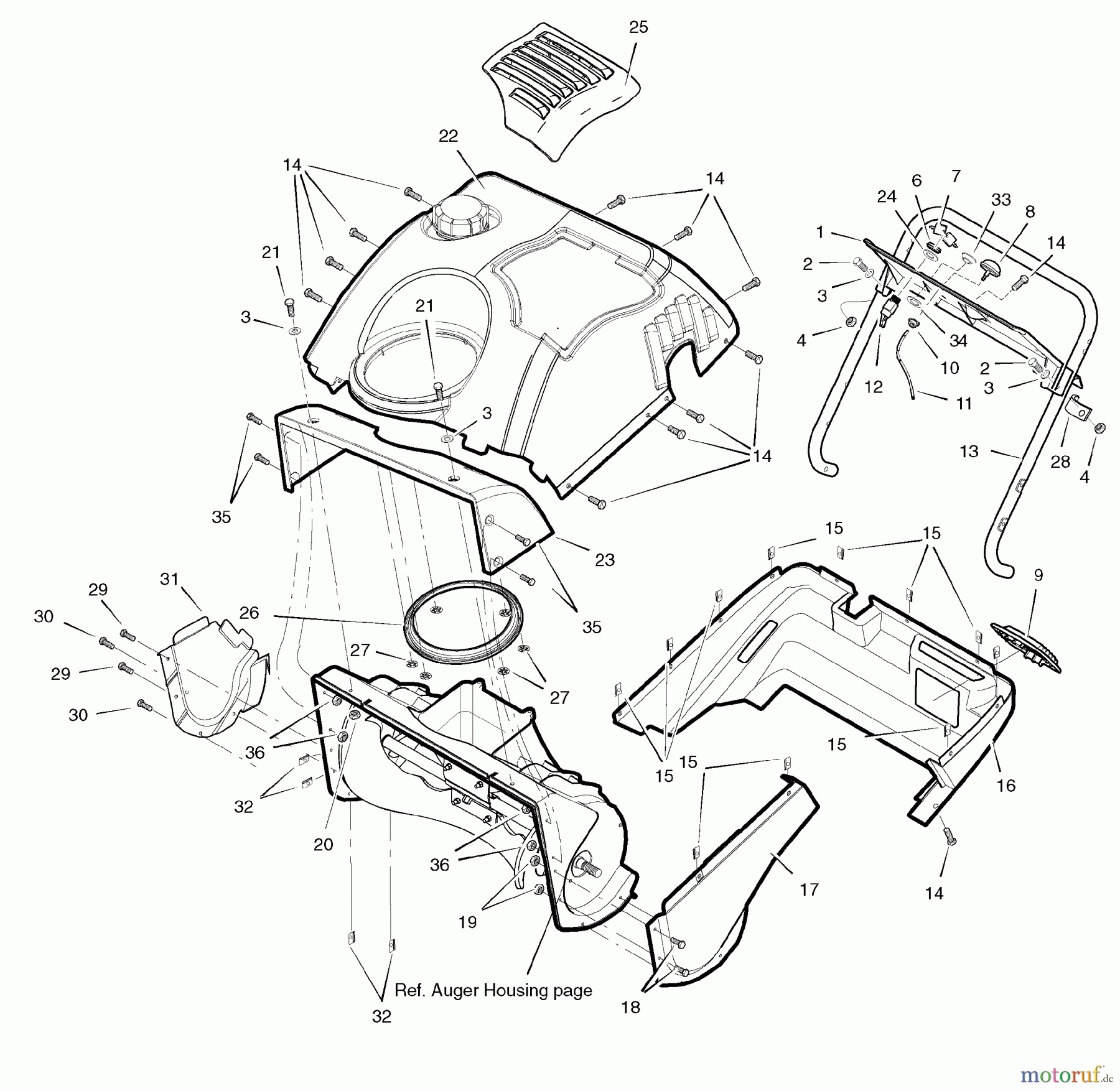  Snapper Schneefräsen SS5220E (1695470) - Snapper 22