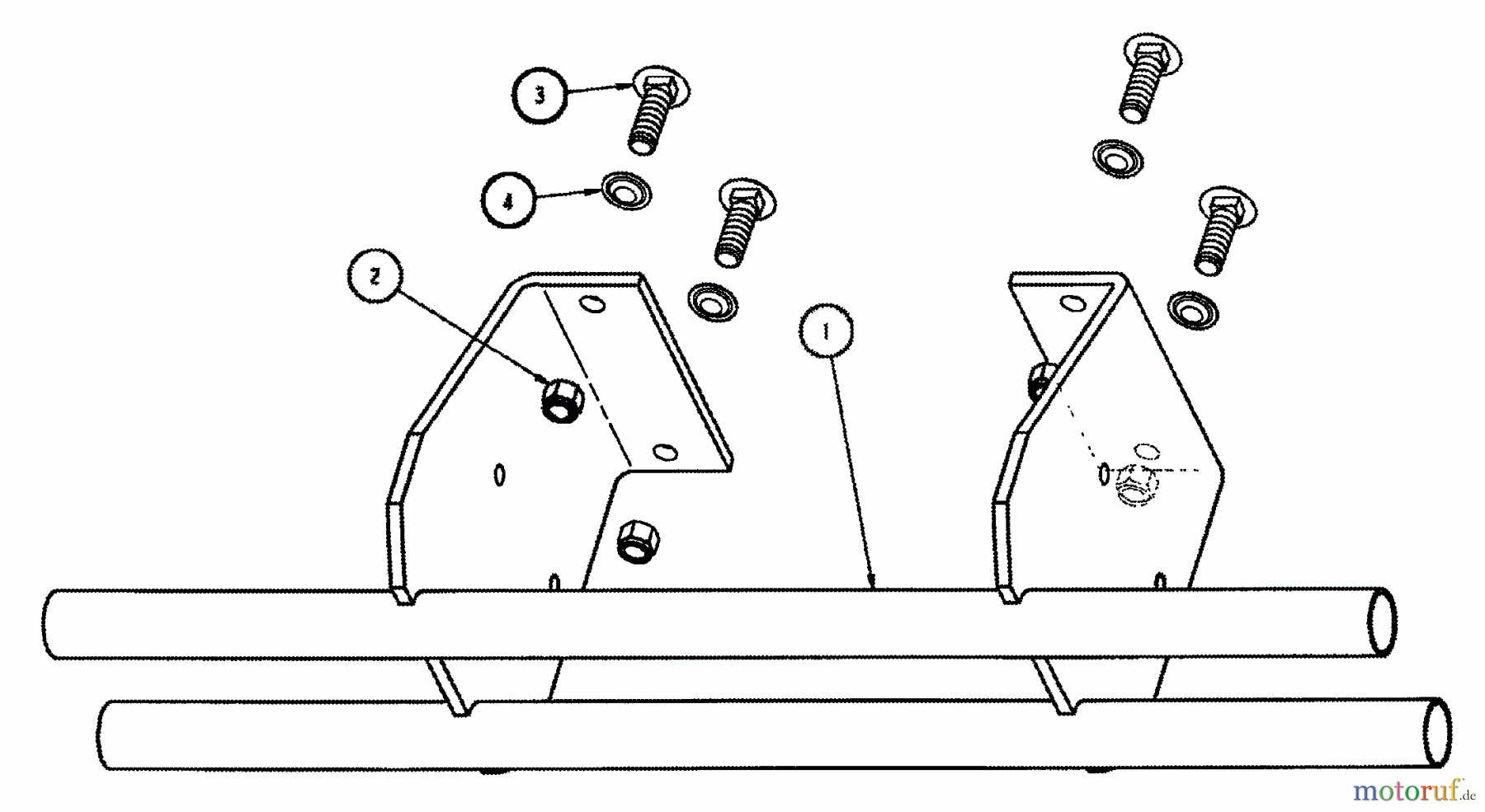  Snapper Utility Vehicles GC9520KW (84449) - Snapper 2x2 Grounds Cruiser Utility Vehicle, 9.5 HP, Series 0 Bumper Group