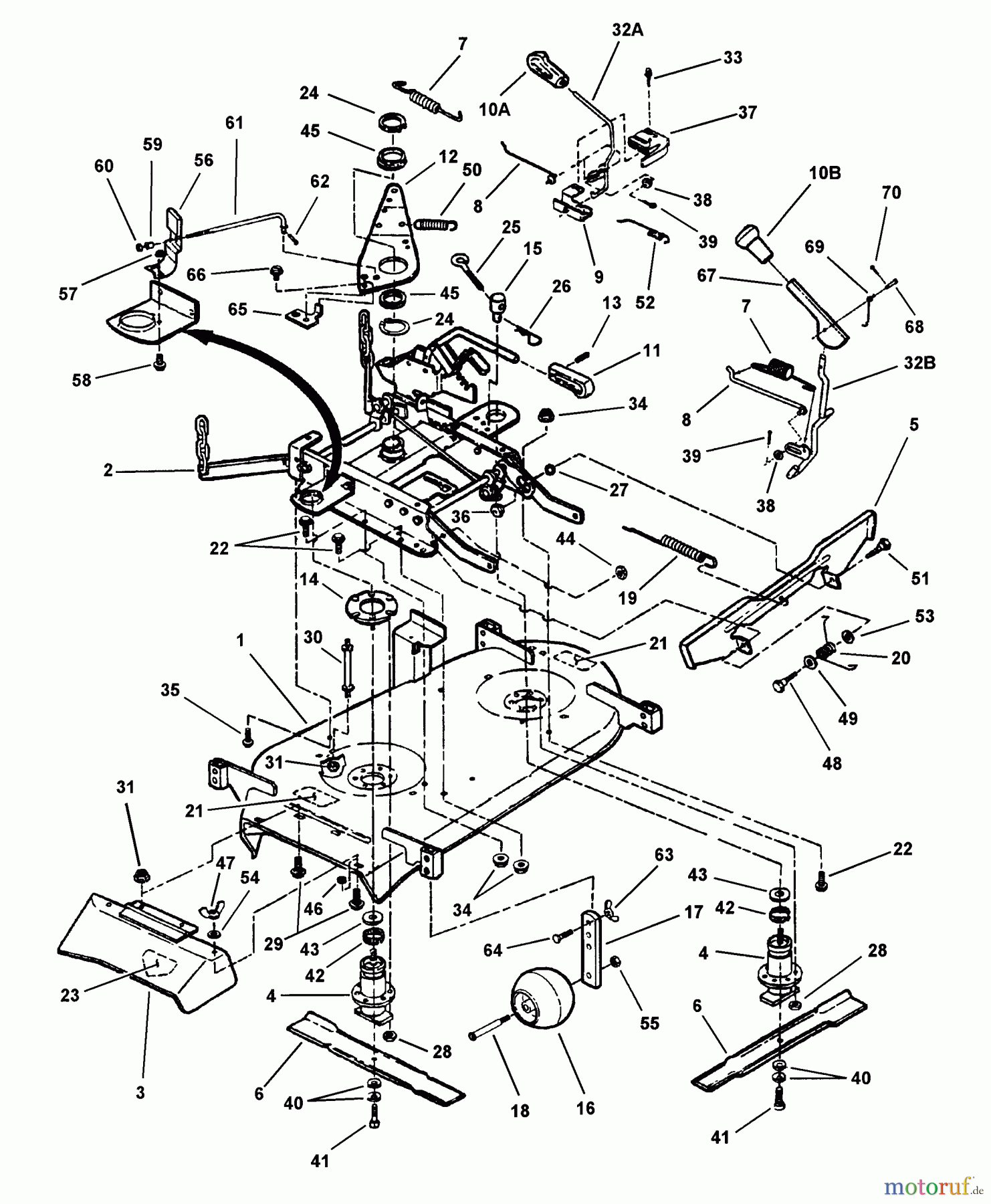  Snapper Zubehör. Rasenmäher 7060947 - Snapper Bag N-Wagon, 30 Bushel 421618BVE (84264) 42